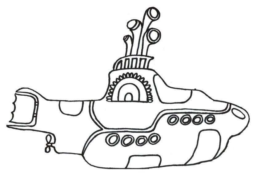 Free yellow submarine coloring pages download free yellow submarine coloring pages png images free cliparts on clipart library