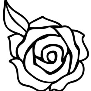 Rose coloring pages printable for free download