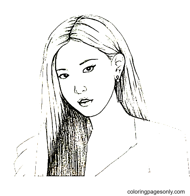 Blackpink coloring pages printable for free download