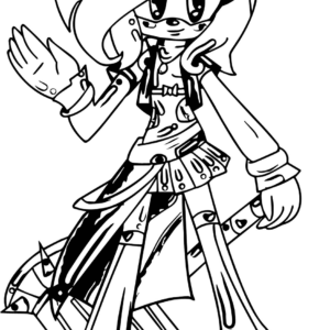 Amy rose coloring pages printable for free download