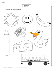 Colors worksheets