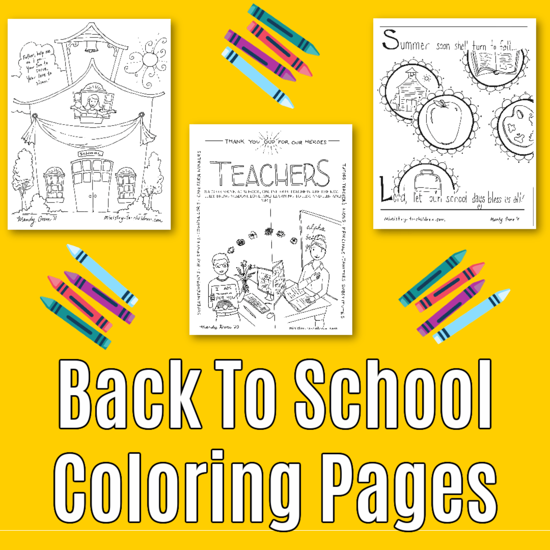 Back to school coloring pages free download only