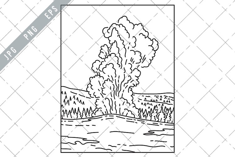 Yellowstone clipart design bundles
