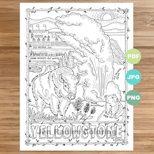 Wyoming coloring