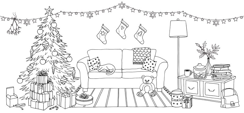 Free christmas coloring pages for kids â