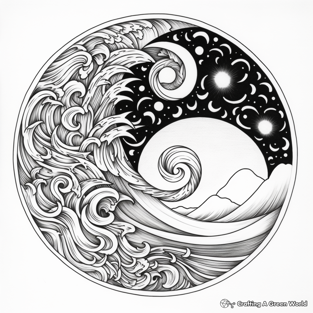 Fire coloring pages