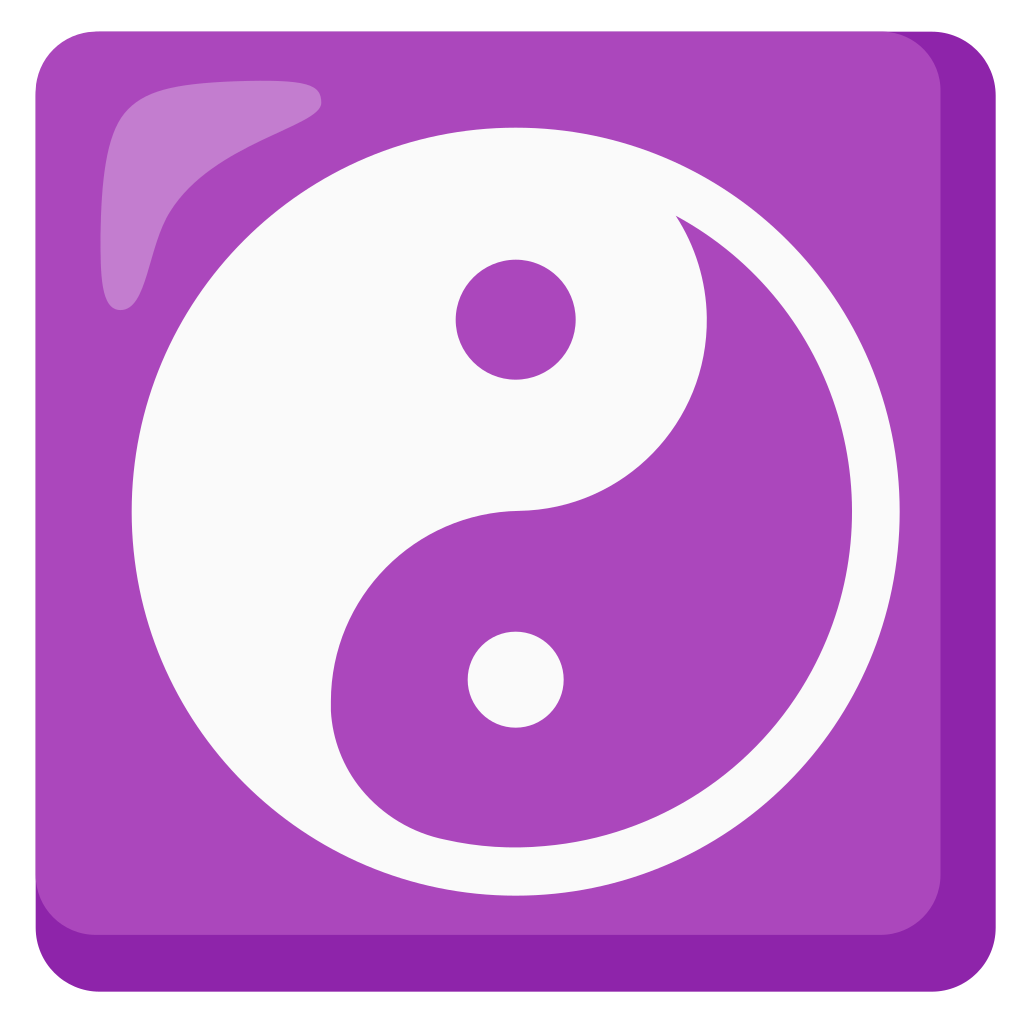Âï yin yang emoji