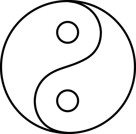 Yin yang art painting templates yin yang pattern