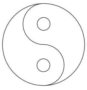 Yin yang coloring page free printable coloring pages coloring pages yin yang art yin yang