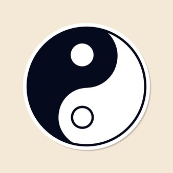 Yin yang outline images