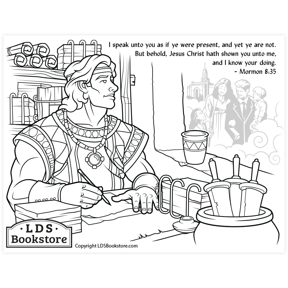 I speak unto you coloring page
