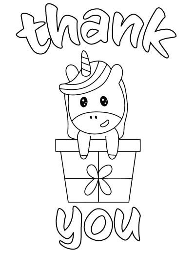 Free printable thank you coloring pages printable coloring cards free printable coloring sheets unicorn coloring pages