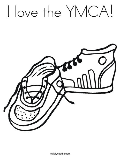 I love the ymca coloring page