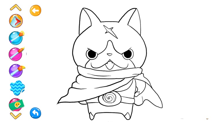 Yo kai coloring book by zaid boukhari