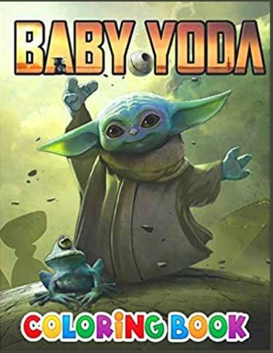Baby yoda coloring book by brop maks