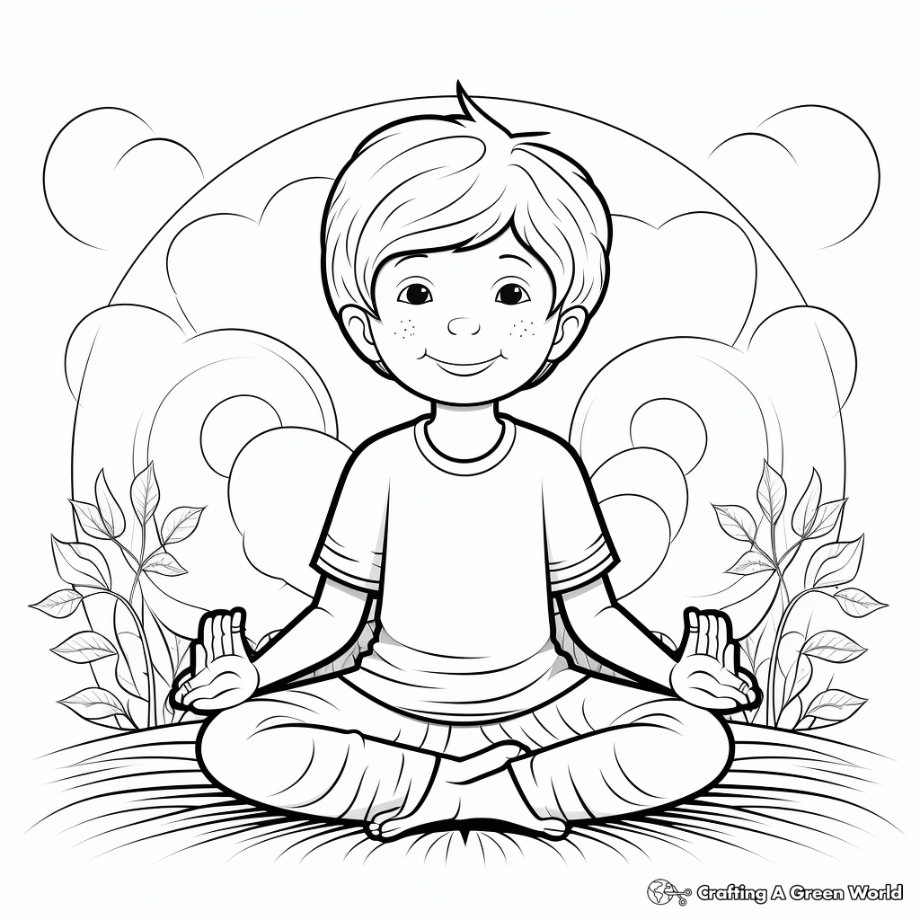 Calming coloring pages