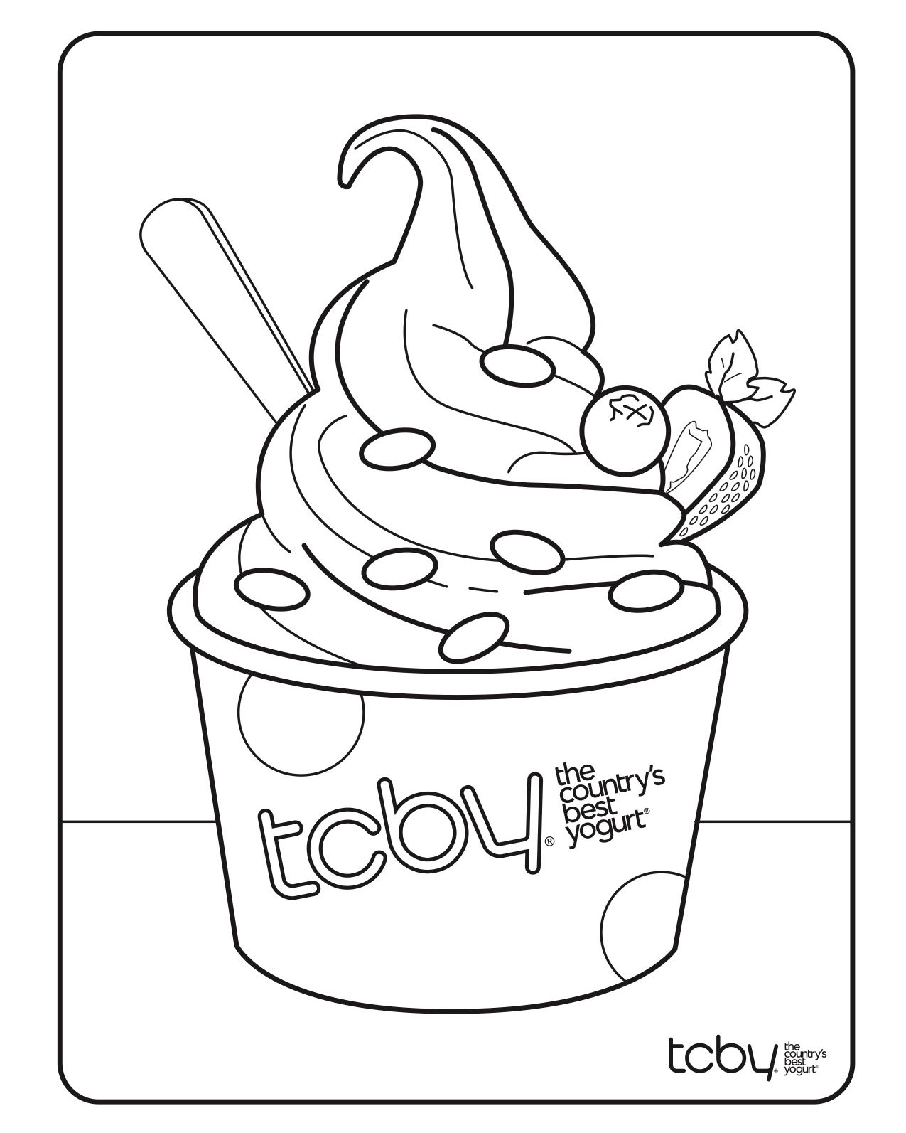 Tcby on x celebrate froyofriday coloring with us ðð and help us spread more joy by retweeting to a friend or family member who may like this free coloring sheet click here