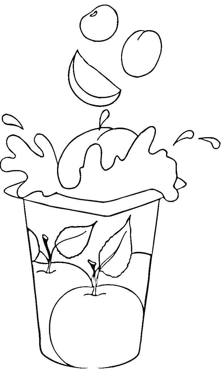 Online coloring pages apple coloring apple yogurt kitchen