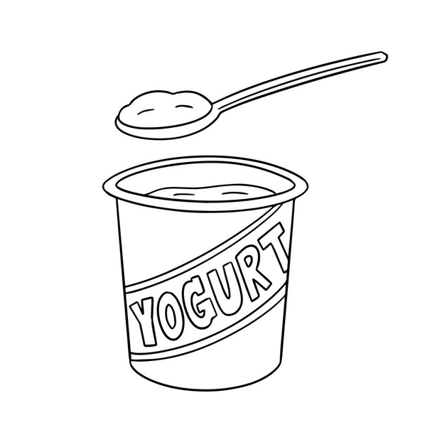 Yogurt free stock vectors