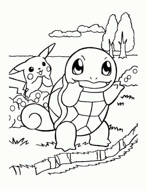 Pokemon coloring pages pdf