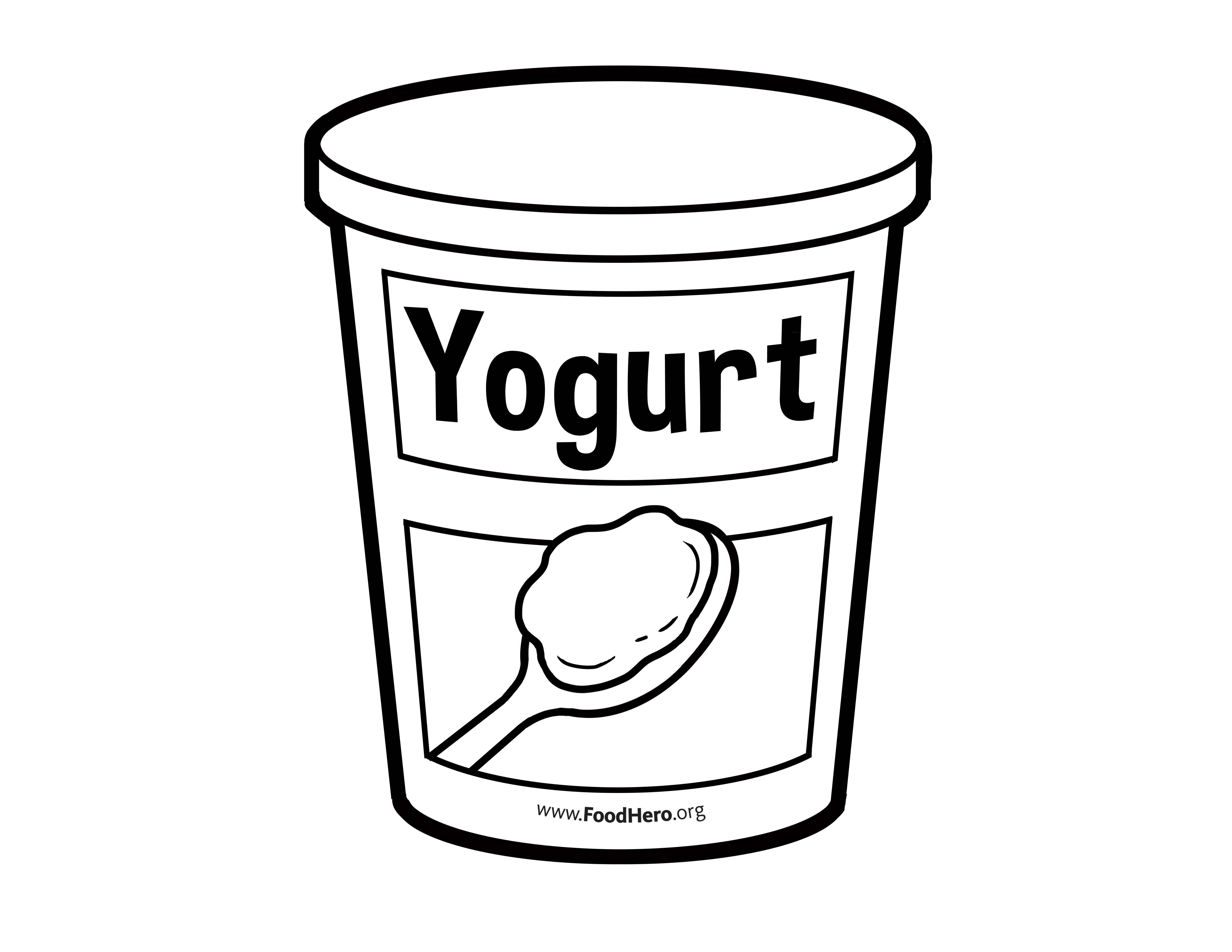 Yogurt illustration yogurt easy drawings paper animals paper dolls clothing
