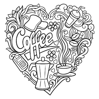 Page kdp coloring book interior bubble tea images