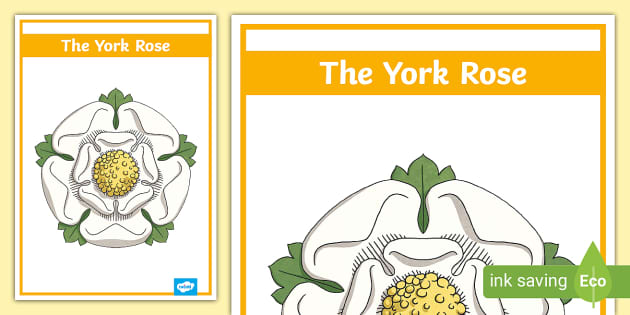 The york rose poster teacher made