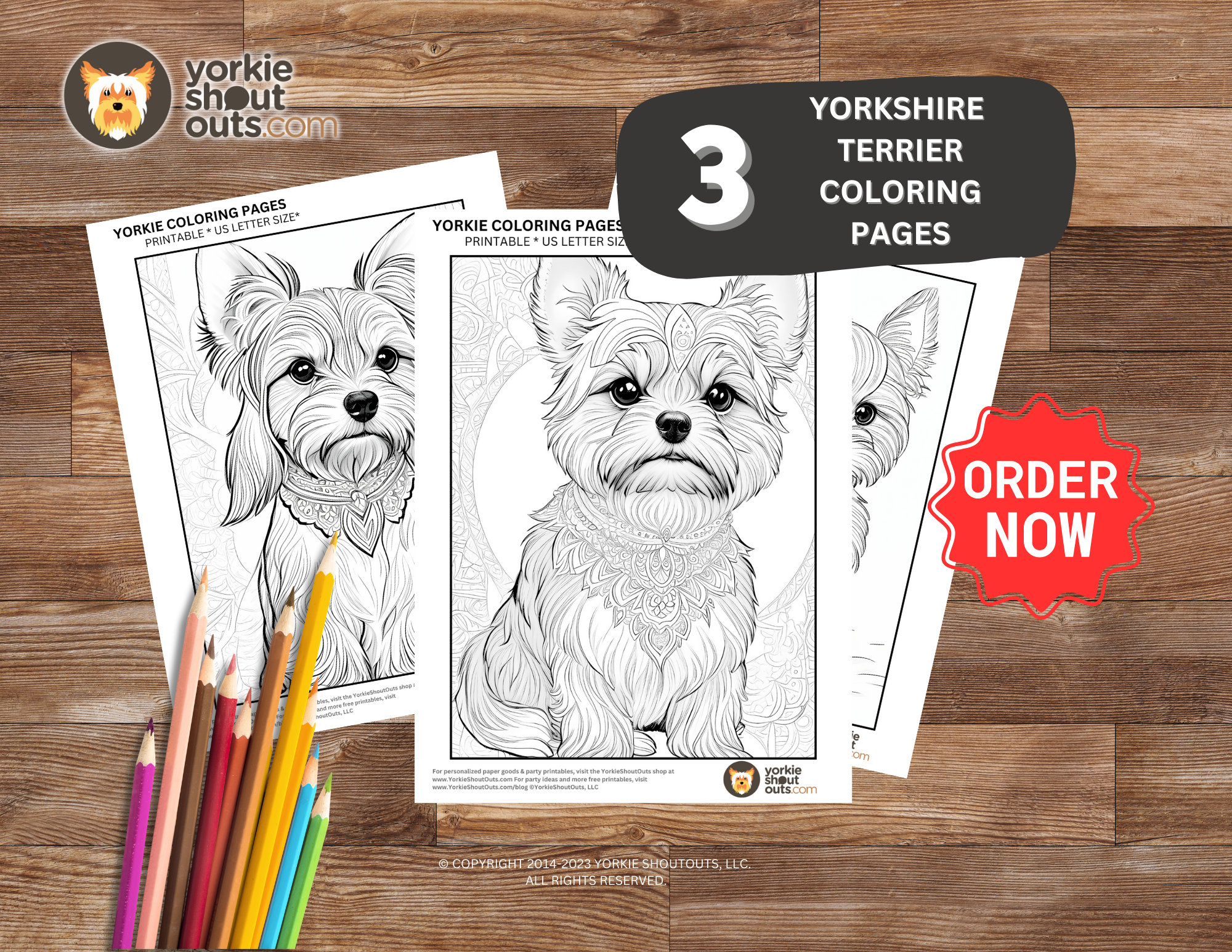 Charming yorkshire terrier coloring pages yorkie coloring page portrait printable coloring pages coloring for kids adults