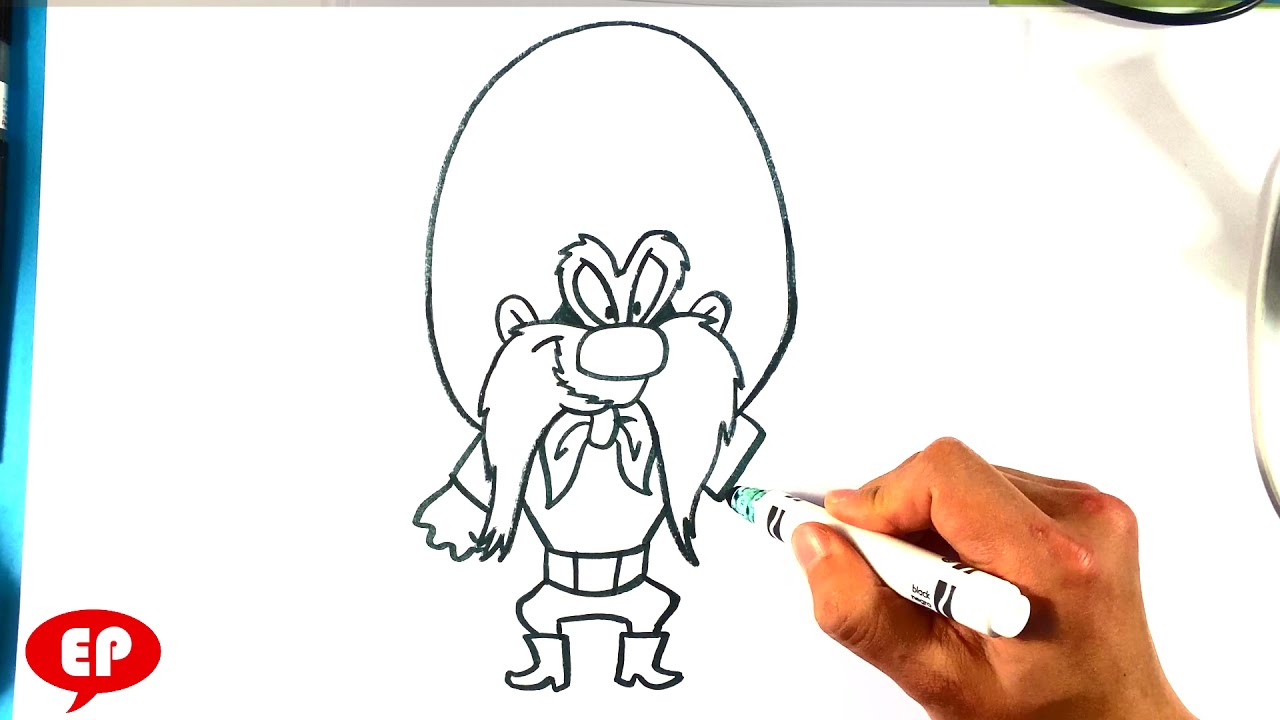 How to draw looney tunes