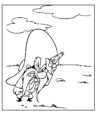Yosemite sam coloring pages