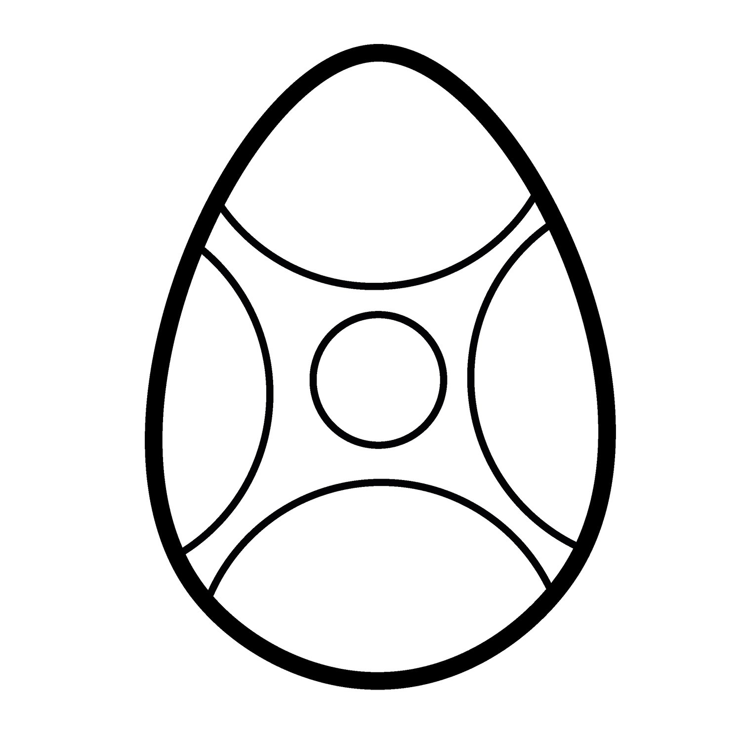Easter eggs coloring book pdf