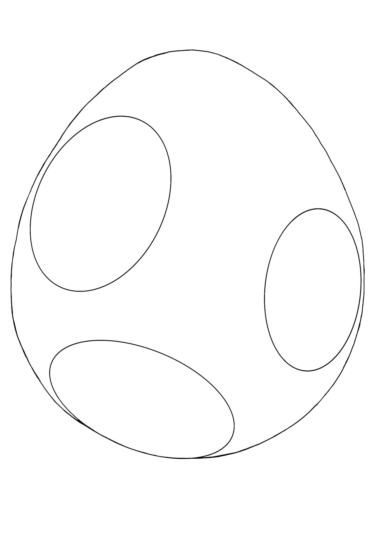 An egg outline by minyboy on