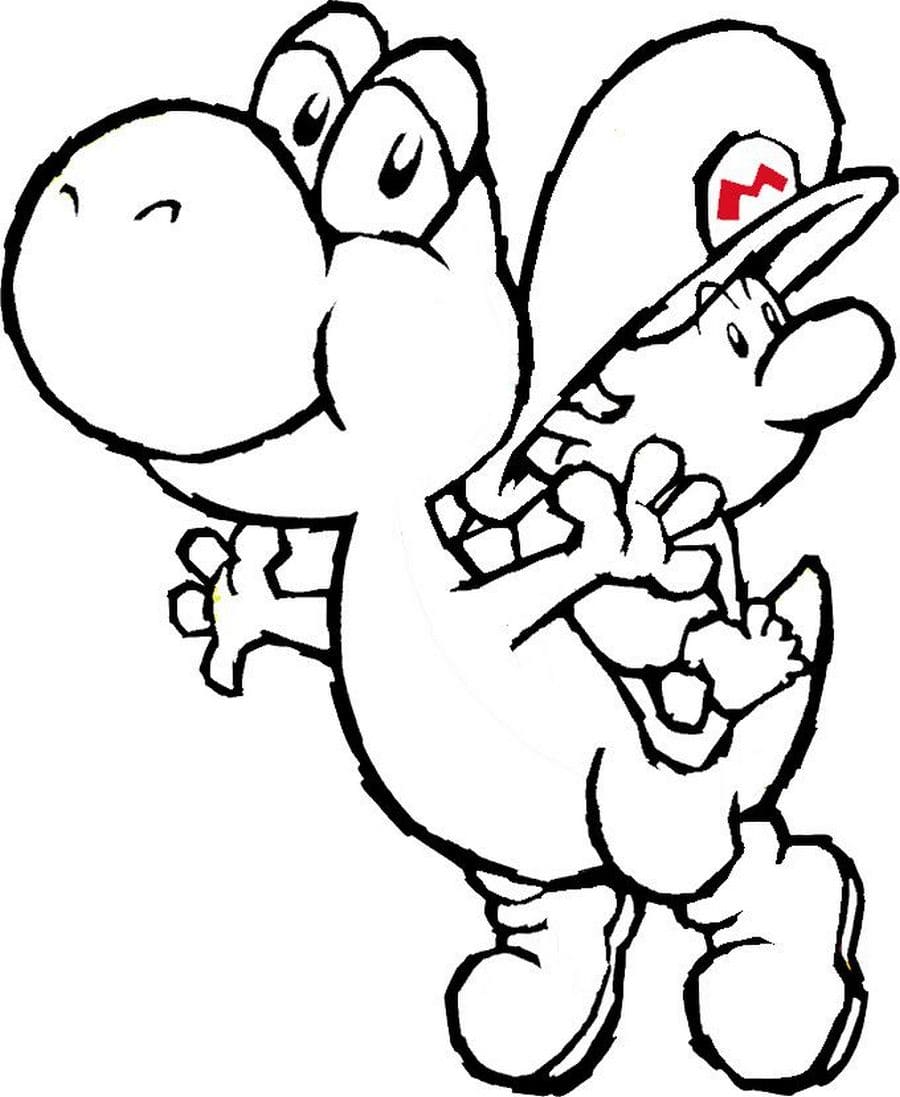 Yoshi coloring pages print dinosaur from mario wonder day â coloring pages for children and adults