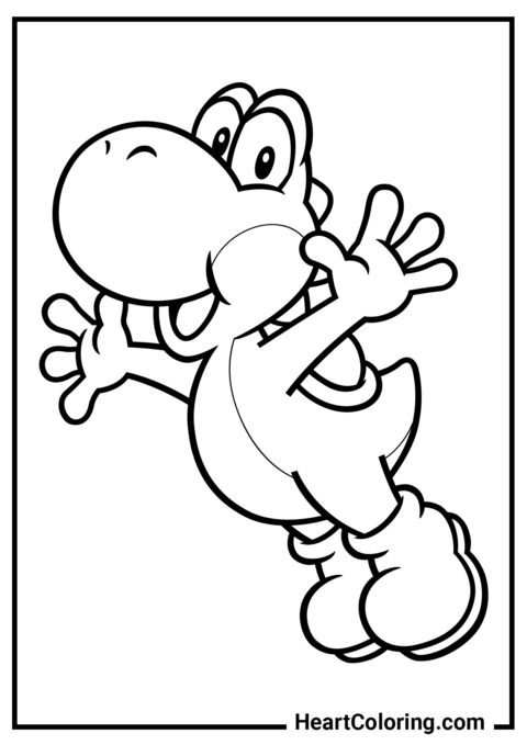 Super mario free coloring pages pdf printable