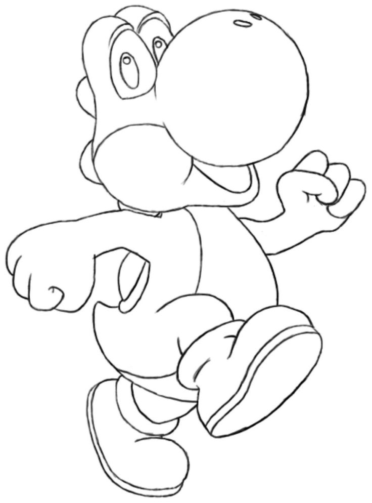 From yoshi coloring pag pdf for kids yoshi drawing super mario coloring pag mario coloring pag