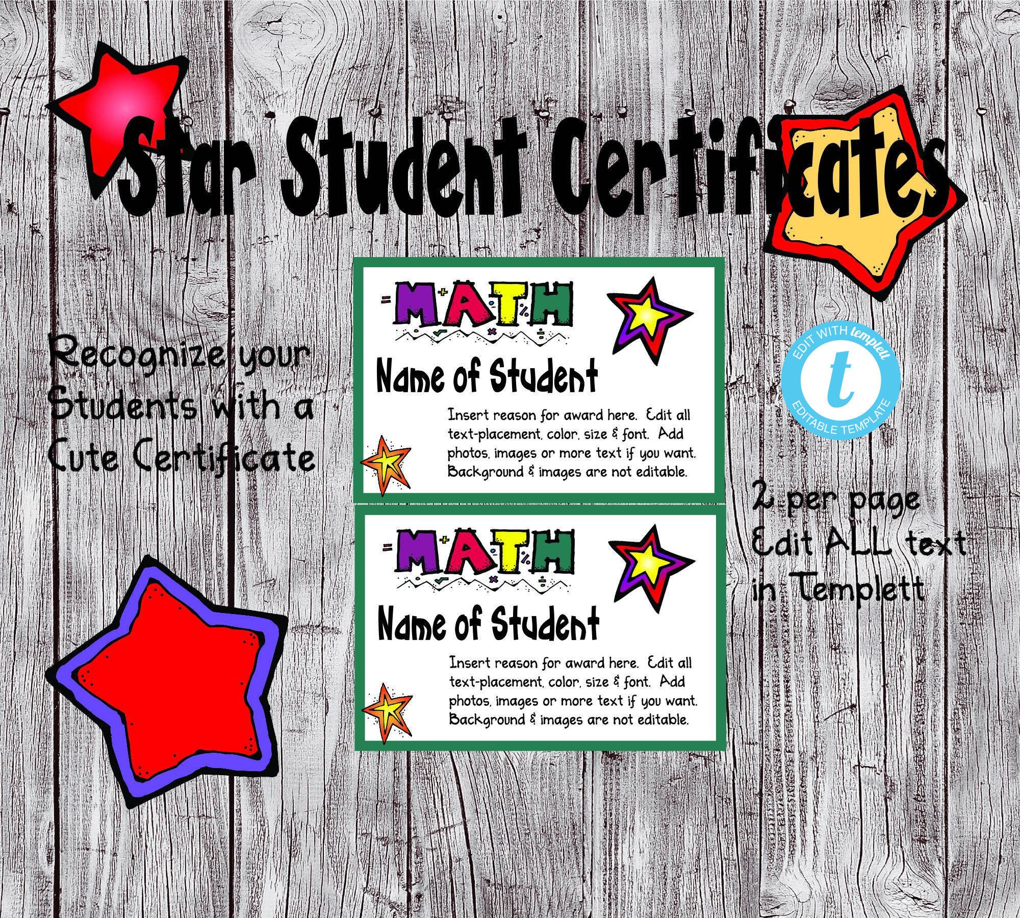 Pin on school award certificates