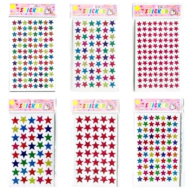 Beb sheet kindergarten children good behavior award star stickers for award chart