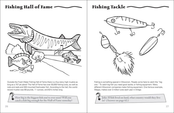 Wisconsin activity book