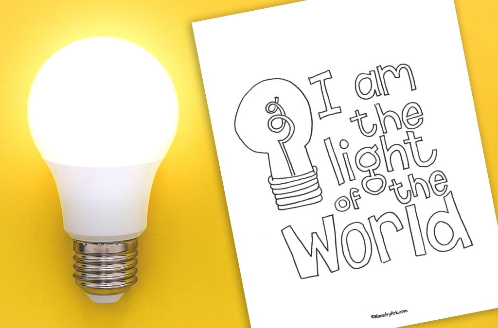 Light of the world printable john â