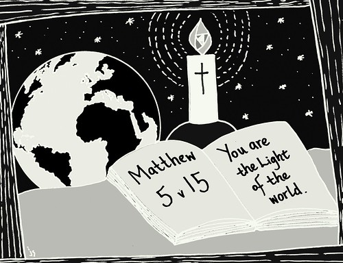 Light of the world coloring page â stushie art