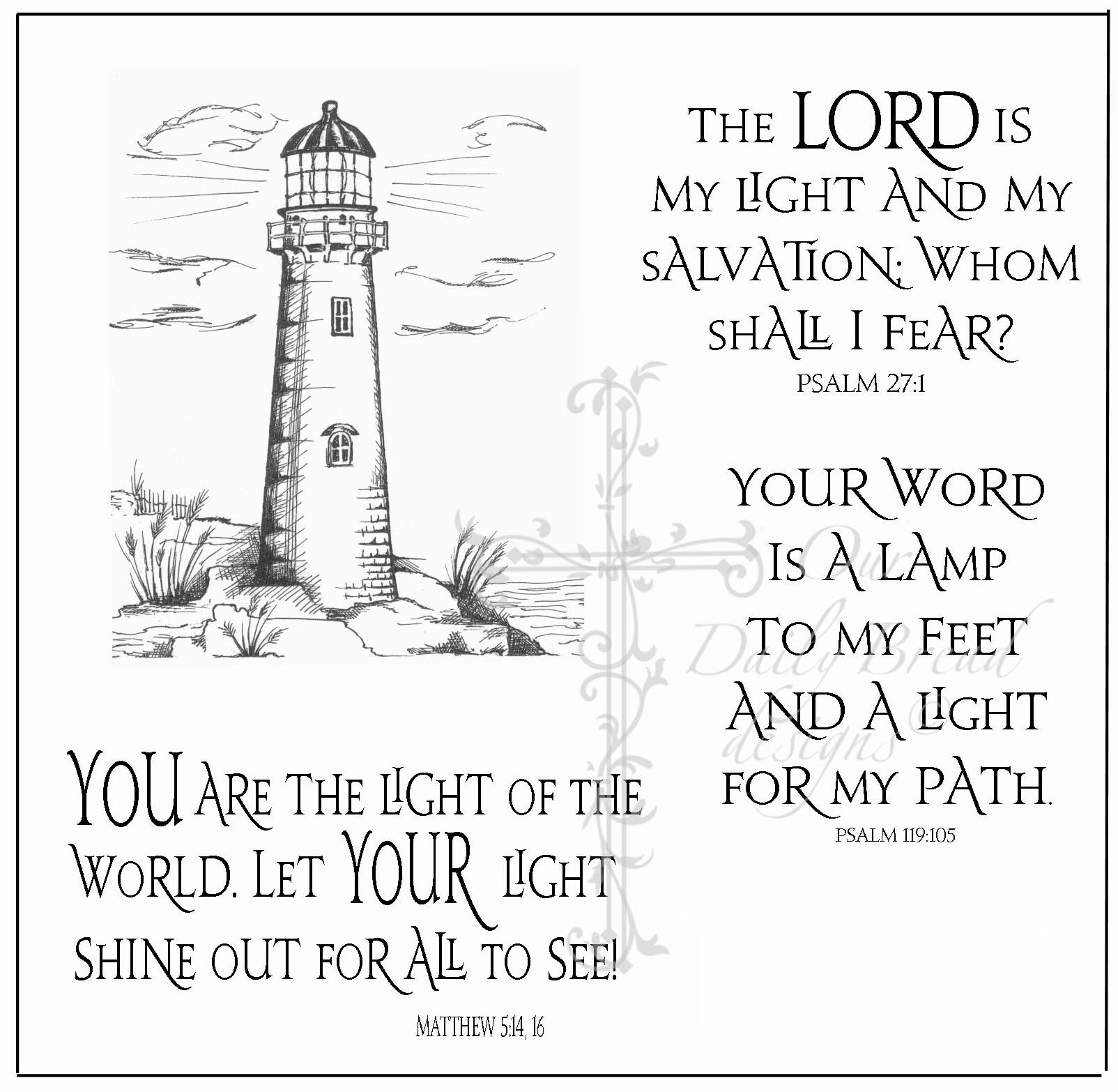 Jesus â light of the world justmeints christian musings