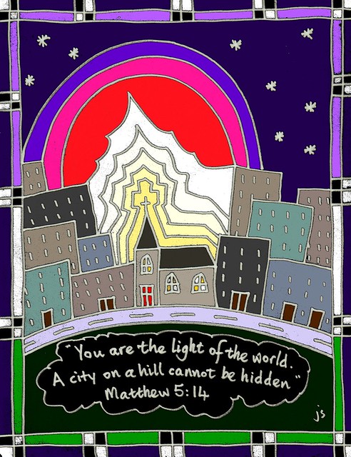 Light of the world coloring page â stushie art