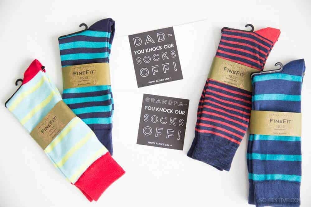 You knock our socks off fathers day gift idea