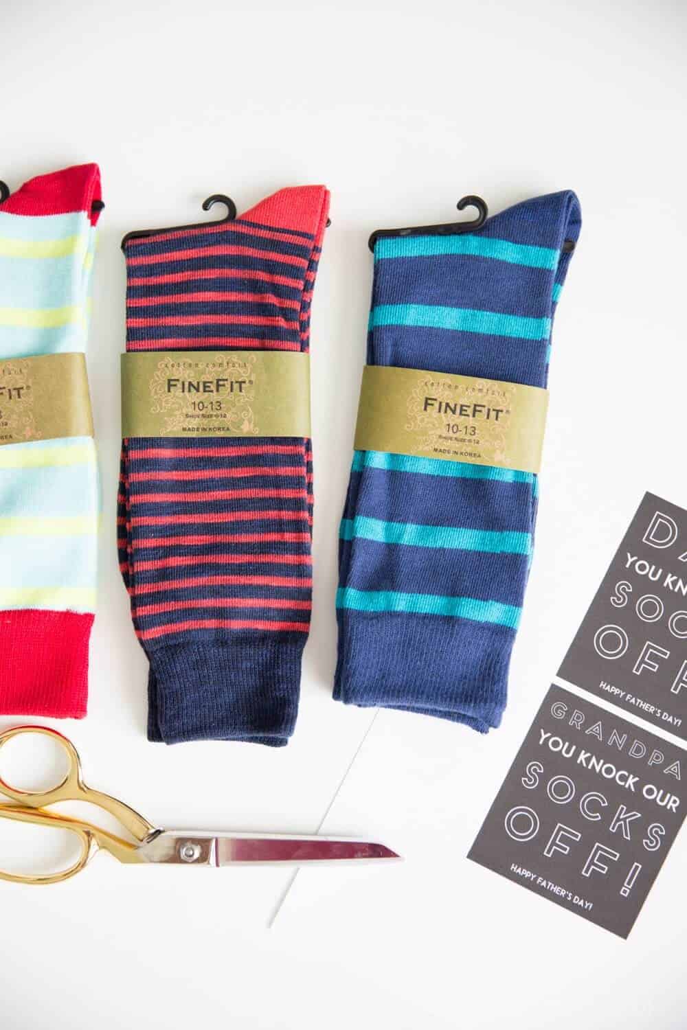 You knock our socks off fathers day gift idea