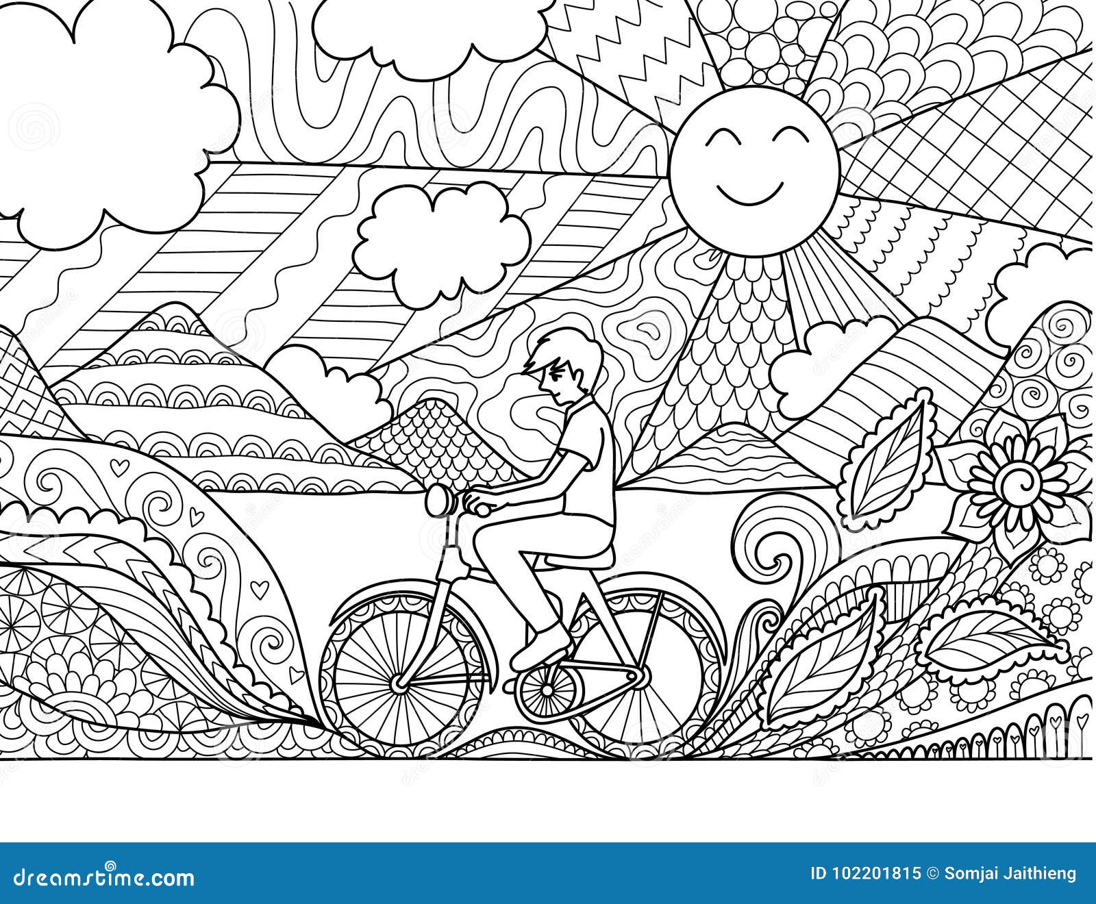 Adult coloring book stock illustrations â adult coloring book stock illustrations vectors clipart