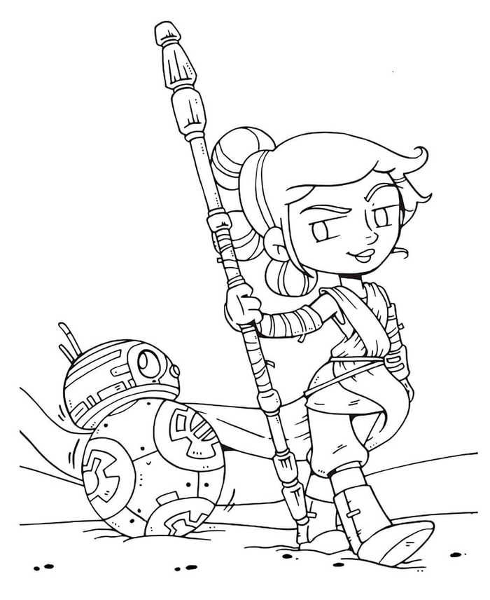 Printable star wars the last jedi coloring pages pdf free