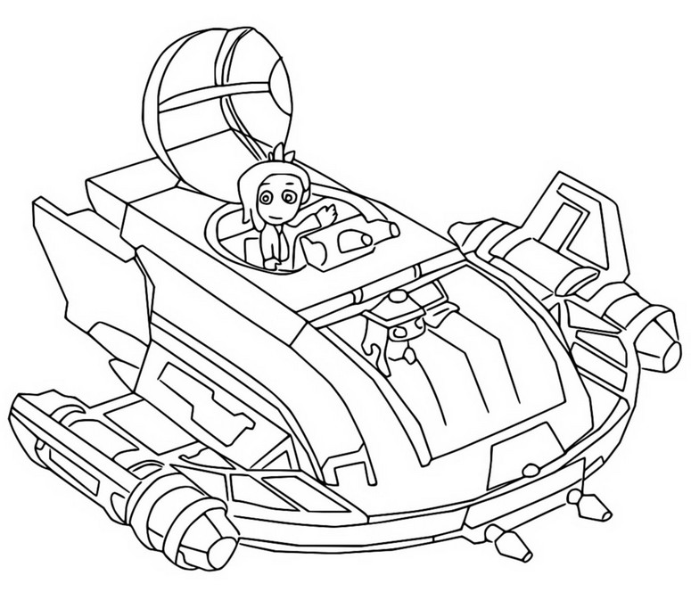 Coloring page star wars