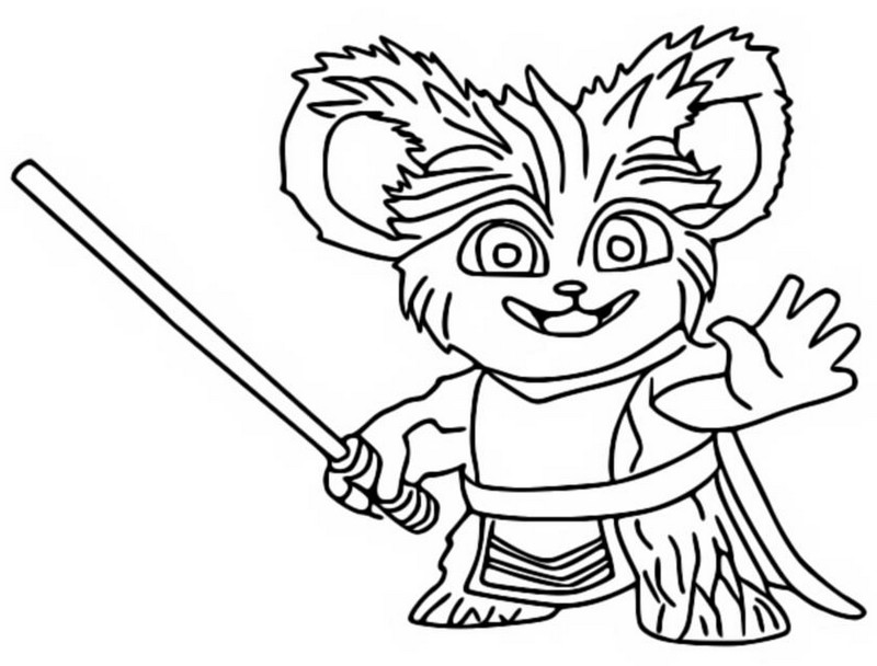Coloring page star wars