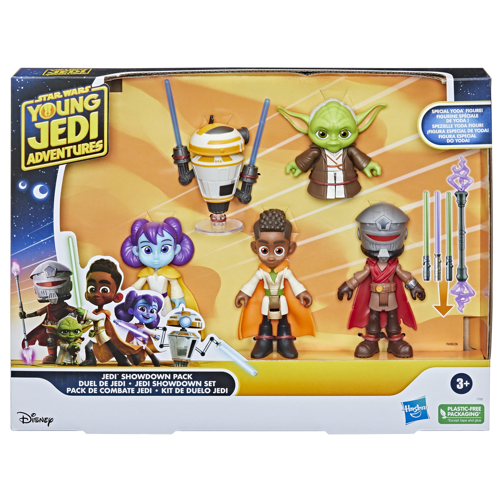 Star wars young jedi adventures kai brightstar and yoda preschool kids toy action figure for boys and girls ages and up â