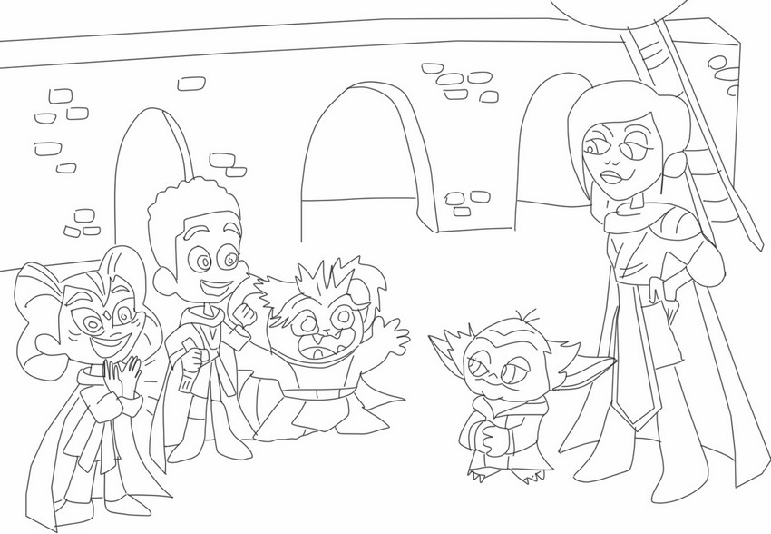 Coloring page star wars